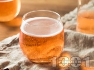 Рецепта Коктейл Целувка за лека нощ с шампанско розе и водка